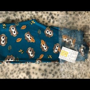 LulaRoe OS Owl Leggings